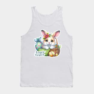 Hoppy Easter Bunny Basket Tank Top